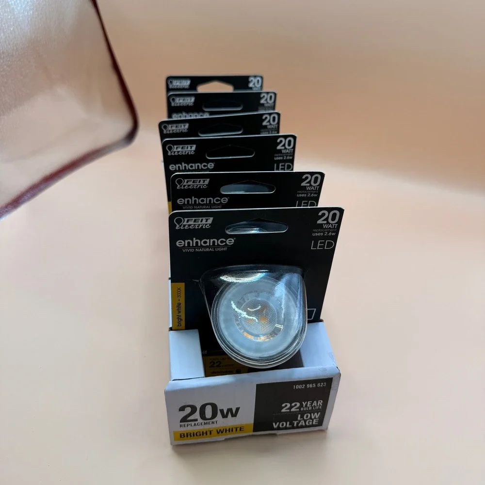 Pack of 6 Feit Electric BPBAB/930CA/6 20W EQ‎ DM MR16 LED Light Bulb